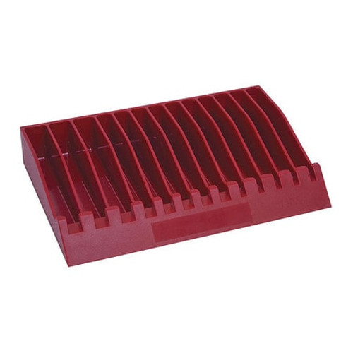 LISLE 40490 PLIERS AND WRENCH RACK RED