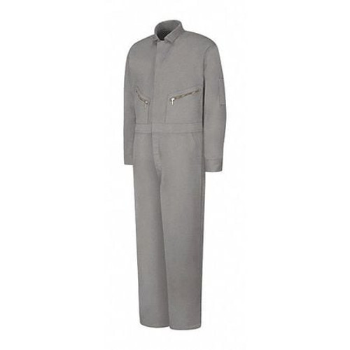 RED KAP CC18GY LN 60 MNS LS COTTON COVERALL-GRAY
