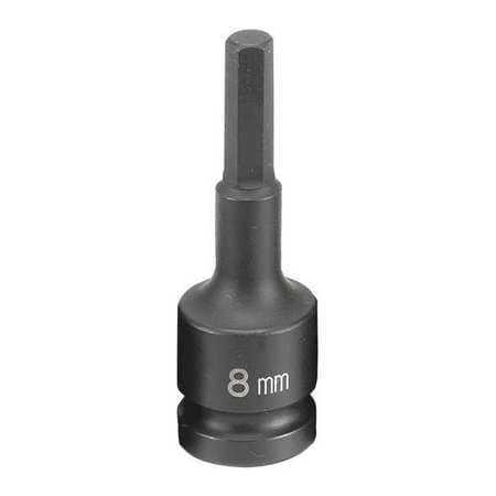 GREY PNEUMATIC 2908M 1/2" DRIVE X 8MM HEX DRIVER