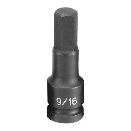 GREY PNEUMATIC 2918F 1/2" DRIVE X 9/16" HEX DRIVER