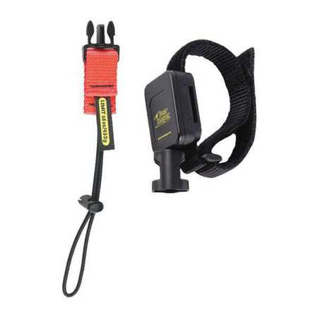 GEAR KEEPER TL1-2006 TOOL LANYARD 47 IN L BLACK/ORANGE