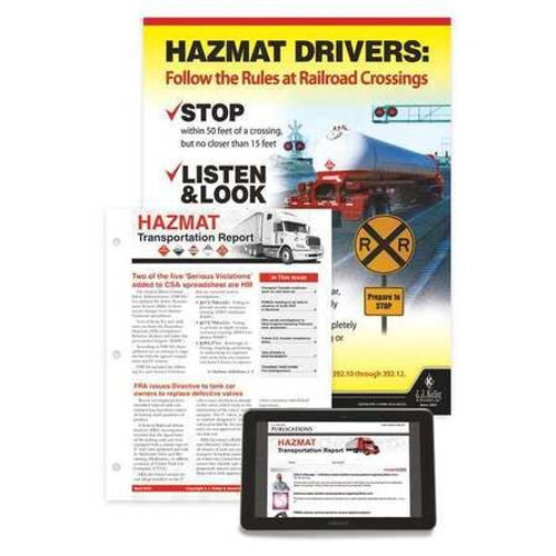 JJ KELLER 22726 TRAINING POSTER 11 IN H 8-1/2 IN W JJ KELLER 22726 TRAINING POSTER 11 IN H 8-1/2 IN W