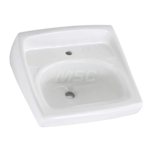 AMERICAN STANDARD 0268008.020 PEDESTAL SINK BASIN,8" CENTER HOLE,WHITE