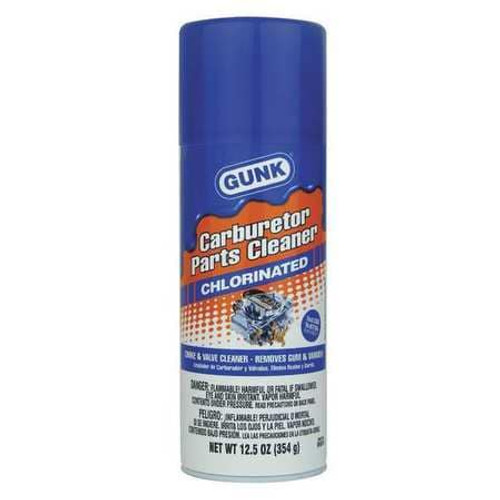 GUNK INDUSTRIAL M4814 CARBURETOR CLEANER 12.50 OZ.