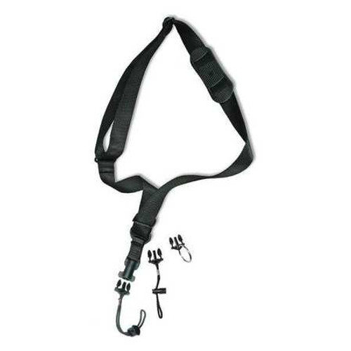 GEAR KEEPER TL1-0001 SHOULDER STRAP BLACK NYLON STRAP