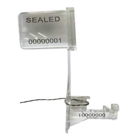 TYDENBROOKS V35082181-27-GRAI PADLOCK SEAL 18 L 18 WIRE L PK50