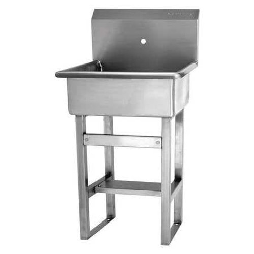 SANI-LAV 5240 HAND SINK FLOOR W/O FAUCET 23INL