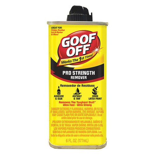 GOOF OFF FG661 PROFESSIONAL STRENGTH REMOVER CAN 6 OZ.