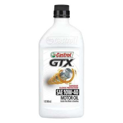 CASTROL OIL 06146 ENGINE OIL 10W-40 CONVENTIONAL 1QT