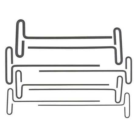 BONDHUS 15587 8 PIECE LOOP T-HANDLE HEX KEY SET
