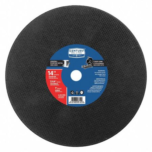 CENTURY DRILL  TOOL 08714 CHOP SAW BLADE 14X7/64 IN. TYPE 1A