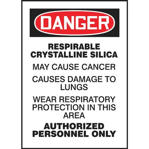 ACCUFORM SIGNS LCAW112VSP DANGER LABEL 5 H X 3-1/2 W VINYL PK5