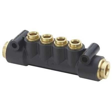 PARKER 24M-6-4 MANIFOLD NYLON 4.00 IN L