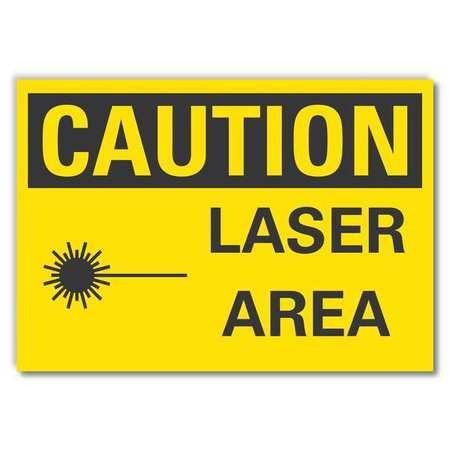 LYLE LCU3-0131-RD_5x3.5 SIGN SELF-ADHESIVE VINYL 3-1/2 IN H