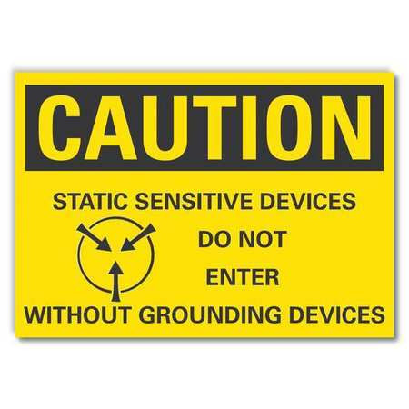 LYLE LCU3-0133-RD_5x3.5 SIGN SELF-ADHESIVE VINYL 3-1/2 IN H