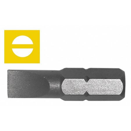 CENTURY DRILL  TOOL 69170 SLOTTED INSERT SCREWDRIVER BIT,8-10,2 PK