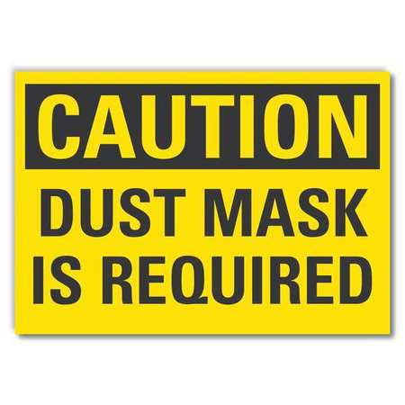 LYLE LCU3-0271-RD_5x3.5 SIGN SELF-ADHESIVE VINYL 3-1/2 IN H