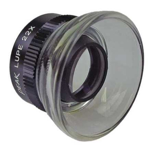 PEAK TS1964 FIXED FOCUS LOUPE 22X 19.8MM LENS DIA. PEAK TS1964 FIXED FOCUS LOUPE 22X 19.8MM LENS DIA.