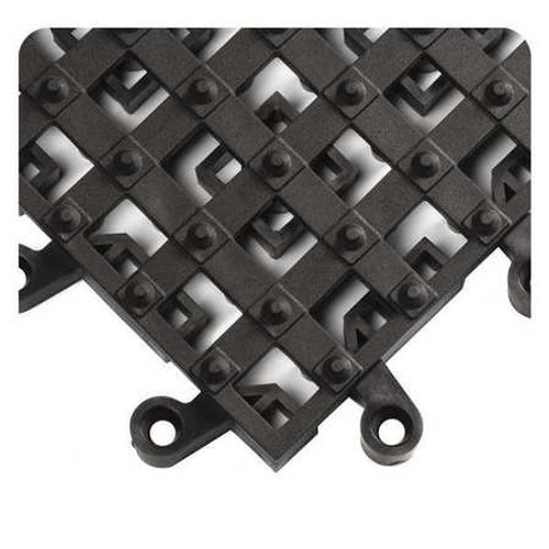 WEARWELL 553.78x18x18BK-CS10 MAT NOSLIP CLEAT GRID SINGLE 18X18 PK10