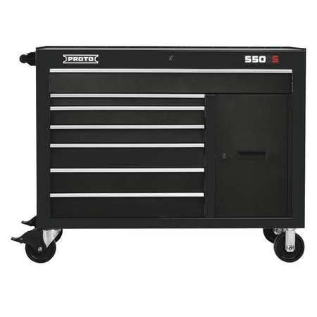 PROTO J555041-7BK-1S WRKSTATION 50 IN 7 DWR GL BLK