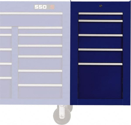 PROTO J551934-5BL-SC PROTO® 550HS SIDE CABINET - 5 DRAWER, BL