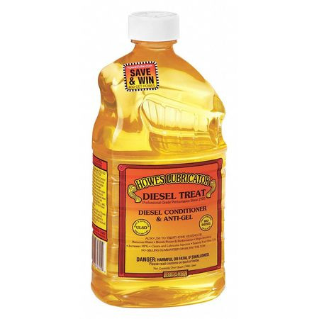 HOWES LUBRICANTS 103062 LUBRICATOR DIESEL TREATMENT AMBER 32 OZ.