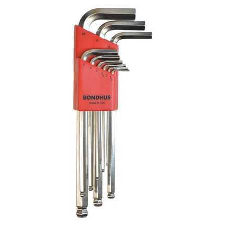 BONDHUS 16999 ST/9 BRITEGUARD PL BALLEND L-WRENCHES 1.