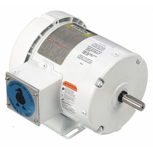 LEESON 112428.00 WASHDOWN MOTOR 3/4 HP RIGID BASE CWSE