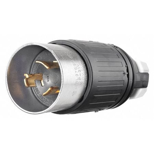 BRYANT 3763 LOCKING PLUG 2 POLES 250VDC/600VAC 50A