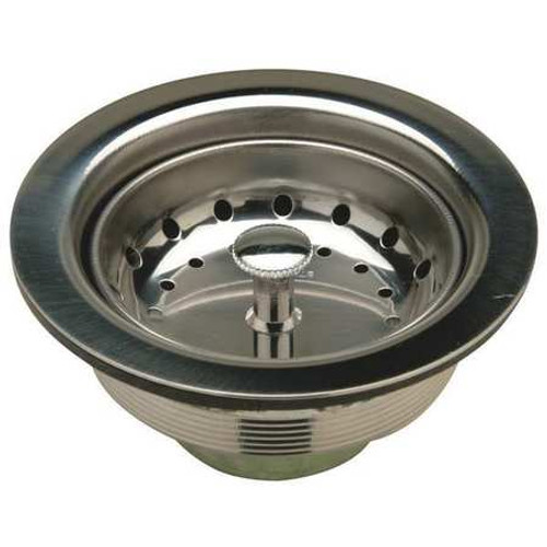 ZURN INDUSTRIES ZP100-SS STRAINER CHROME 4-3/8 DIA.