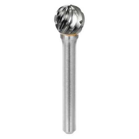 SGS PRO 19361 BALL BUR SD SINGLE END 1/2 CARBIDE