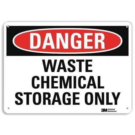 LYLE U3-2039-NP_14X10 DANGER SIGN 14 W X 10 H 0.055 THICK