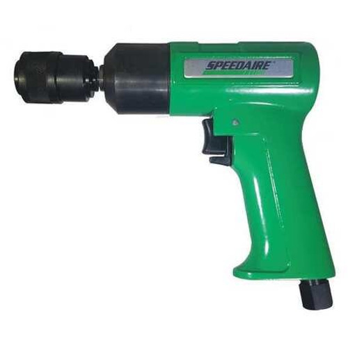 SPEEDAIRE 45YY29 AIR DRILL PISTOL INDUSTRIAL 7/16 IN.