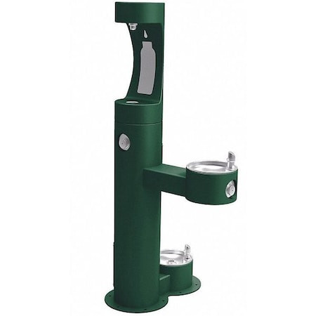 ELKAY LK4420BF1UDBFRKEVG ELKAY OUTDOOR EZH2O UPPER BOTTLE FILLING