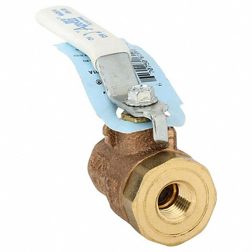 APOLLO 77CLF14101A BALL VALVE 2-WAY LEAD-FREE BRONZE 1/4IN.