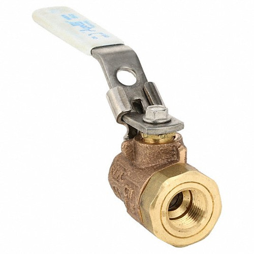 APOLLO 77CLF10227A BALL VALVE 2-WAY LEAD-FREE BRONZE 3/8IN.