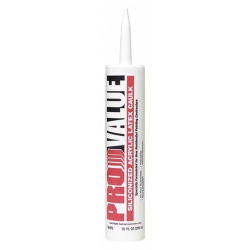 WHITE LIGHTNING WL0009650 PROVALUE LATEX CAULK  WHITE 10 FL OZ