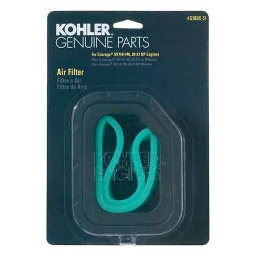 KOHLER 32 883 03-S1 AIR FILTER/PRECLEANER KIT