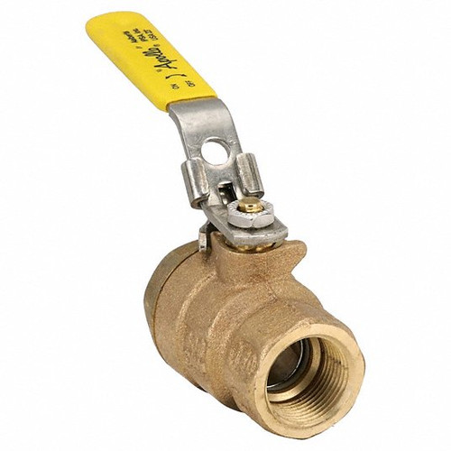 APOLLO 77C10427A BALL VALVE 2-WAY BRONZE 3/4 IN.