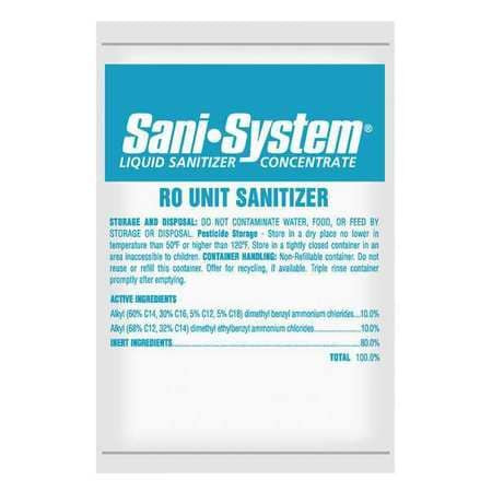 SANI-SYSTEM SS100ROS LIQUID SANITIZER CONCENTRATE 0.25 FL. OZ