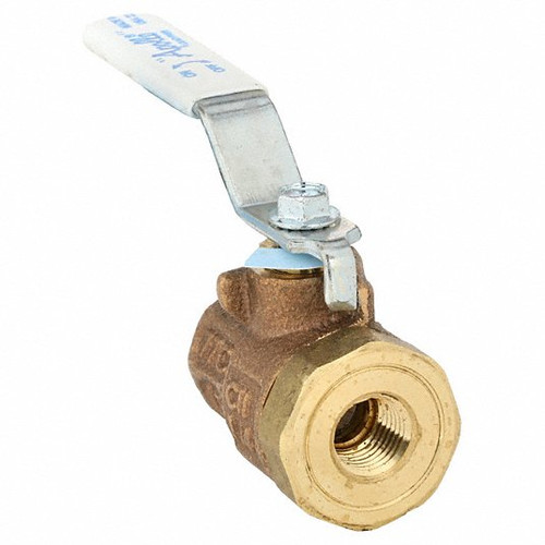 APOLLO 77CLF10101A BALL VALVE 2-WAY LEAD-FREE BRONZE 1/4IN.