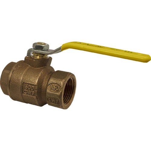 APOLLO 77C10301A MANUAL BALL VALVE: 1/2" PIPE, FULL PORT,