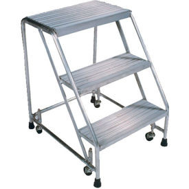 BALLYMORE A3S30G ROLLING LADDER ALUMINUM 28-1/2 IN.H