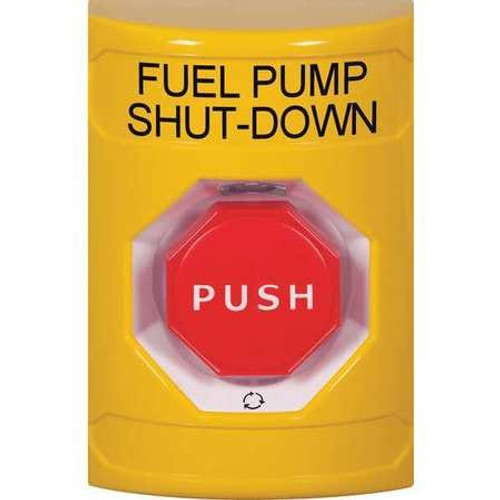 SAFETY TECHNOLOGY INTERNATIONAL SS2209PS-EN FUEL PUMP SHUTDOWN PUSH BUTTON 2-7/8 D
