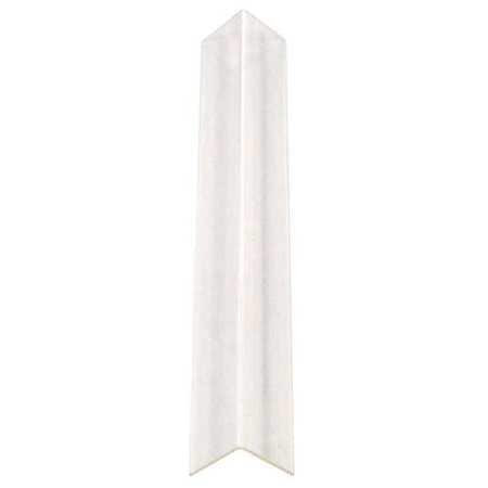 PAWLING CORP CG-17-4-132 CORNER GUARD CLEAR DRILLED 1-1/8X48 IN.