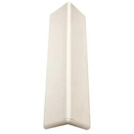 PAWLING CORP CG-10R-8-301 CORNER GUARD, ALUMINUM/VINYL,LINEN WHITE