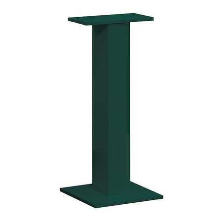 SALSBURY INDUSTRIES 3395GRN STANDARD PEDESTAL GREEN 30-1/2IN H 20 LB