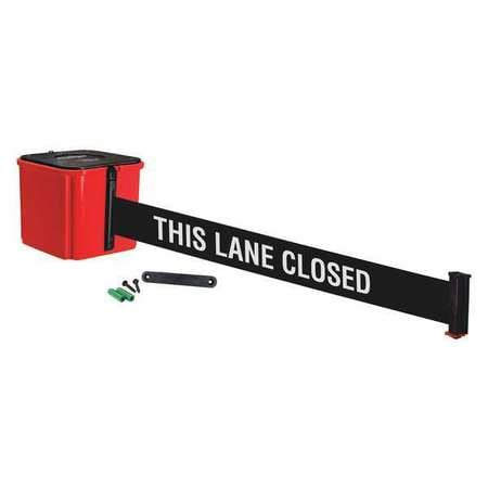 RETRACTA-BELT WM412RD20-TLC-RE BELT BARRIER 20FT. BELT THIS LANE CLOSED
