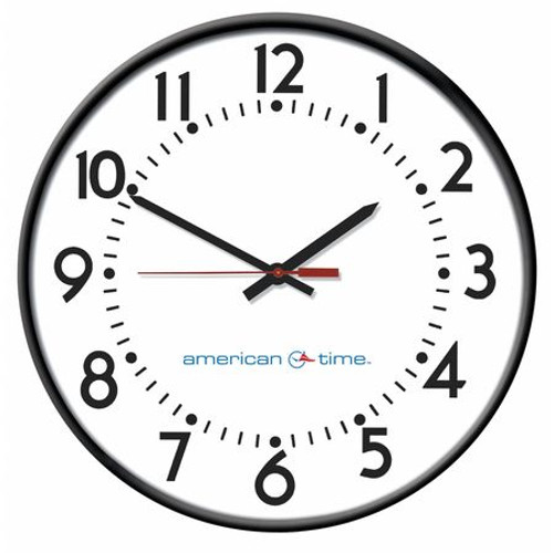 AMERICAN TIME U55BHAA604 WALL CLOCK ANALOG ELECTRIC AMERICAN TIME U55BHAA604 WALL CLOCK ANALOG ELECTRIC