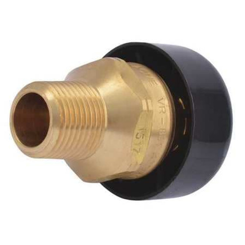 CASH ACME 22397-0000LF VACUUM RELIEF VALVE BRASS NPT VENTED